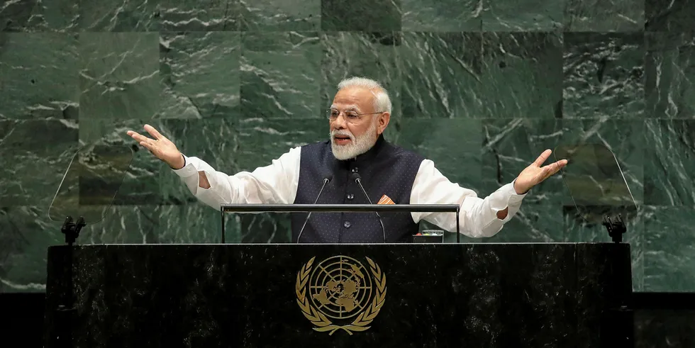 The 60GW wind goal is a flagship policy on Narendra Modi.