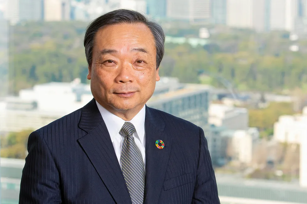 Inpex chief executive, Takayuki Ueda.