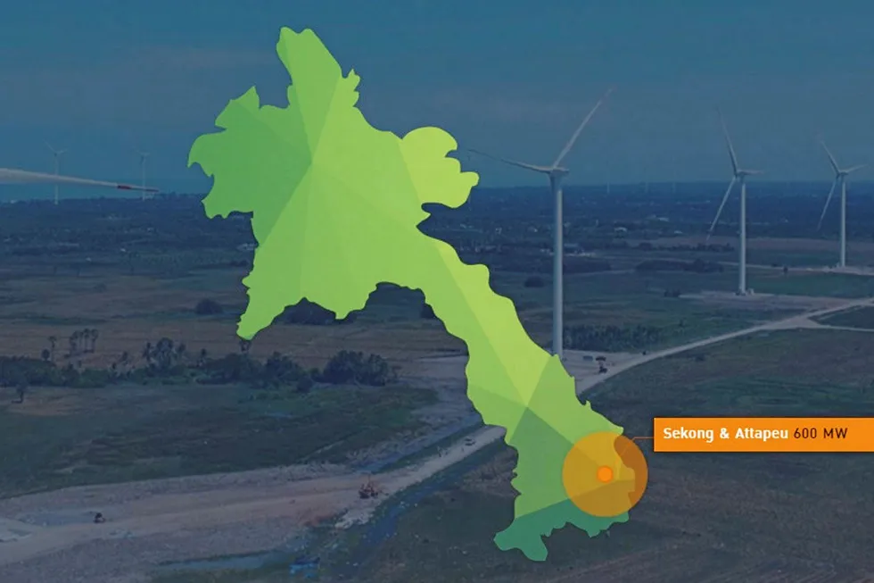 Loas project: BCPG lists a project in southern Loas on its website as being under development