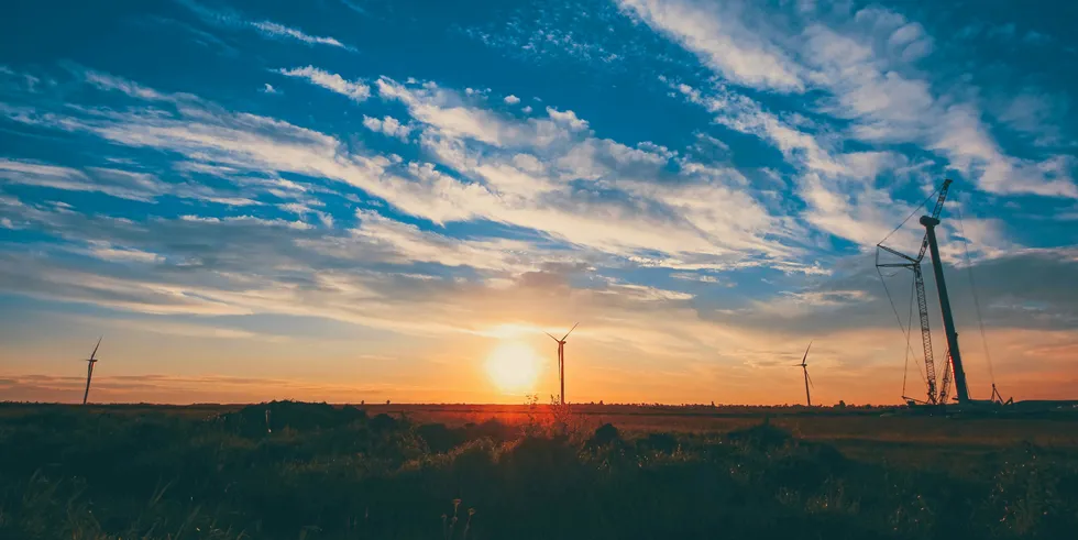 Fortum's Ulyanovsk wind farm, one of Russia's first wind projects