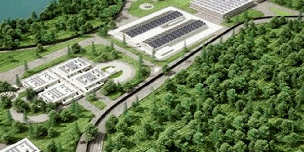 Visualization of Pure Salmon's Japan RAS facility.