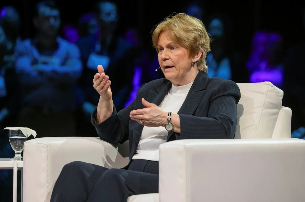 ‘Strategic fit’: Occidental chief executive Vicki Hollub.