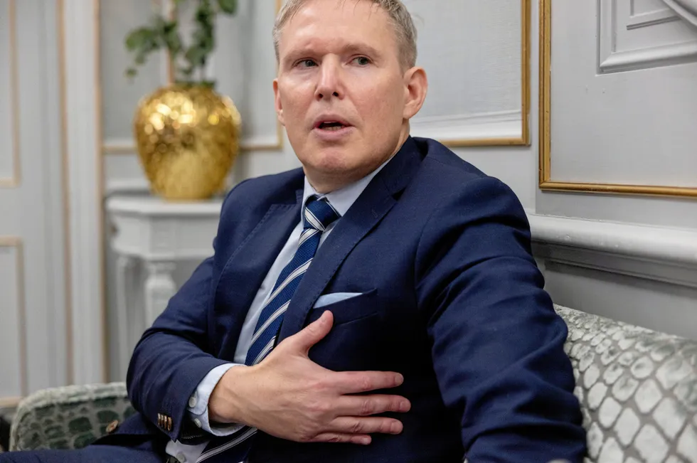 Mowi CEO Ivan Vindheim.