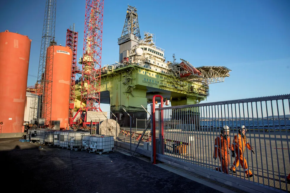 Lundin work: the semisub COSL Innovator