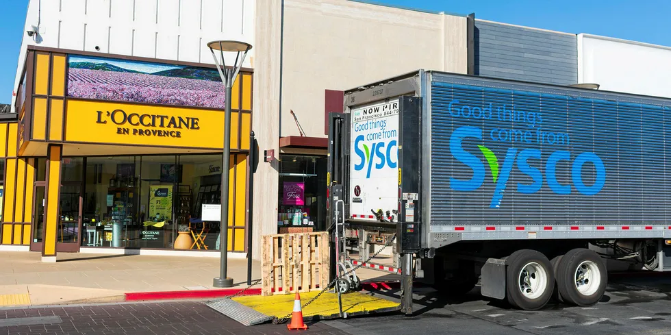 Sysco is the largest foodservice distributor in the United States, with sales of $60 billion.