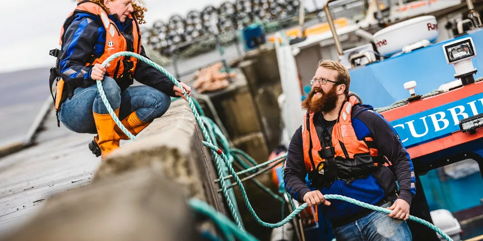Salmon farmer Scottish Sea Farms' new facility is located in Lerwick.