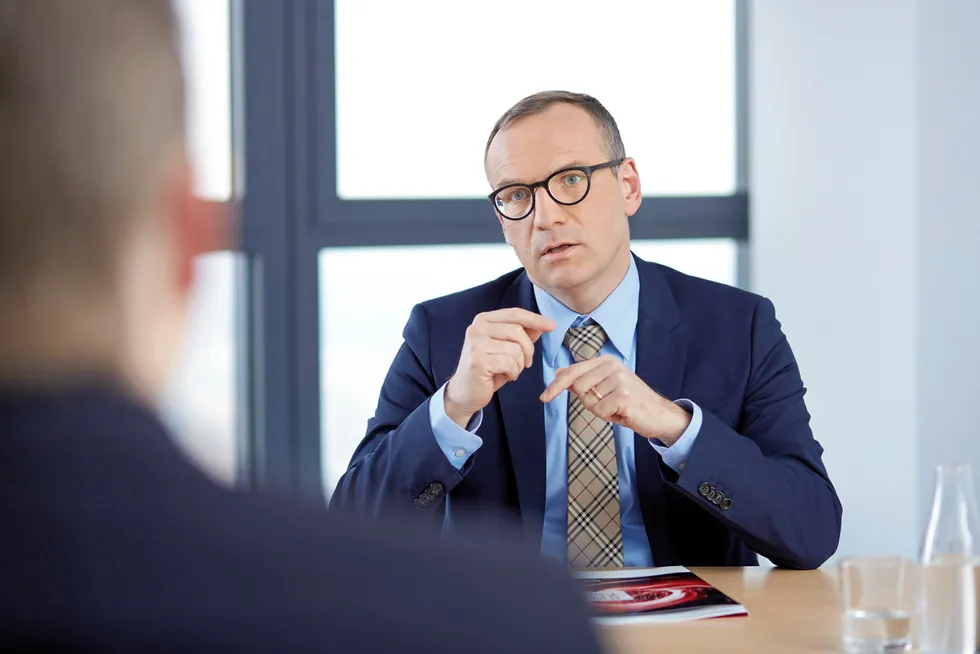 Storage challenge: Gazprom Germania managing director Egbert Laege
