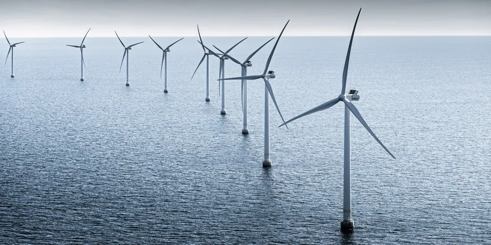 RWE's Kårehamn offshore wind farm off the Swedish island of Öland.