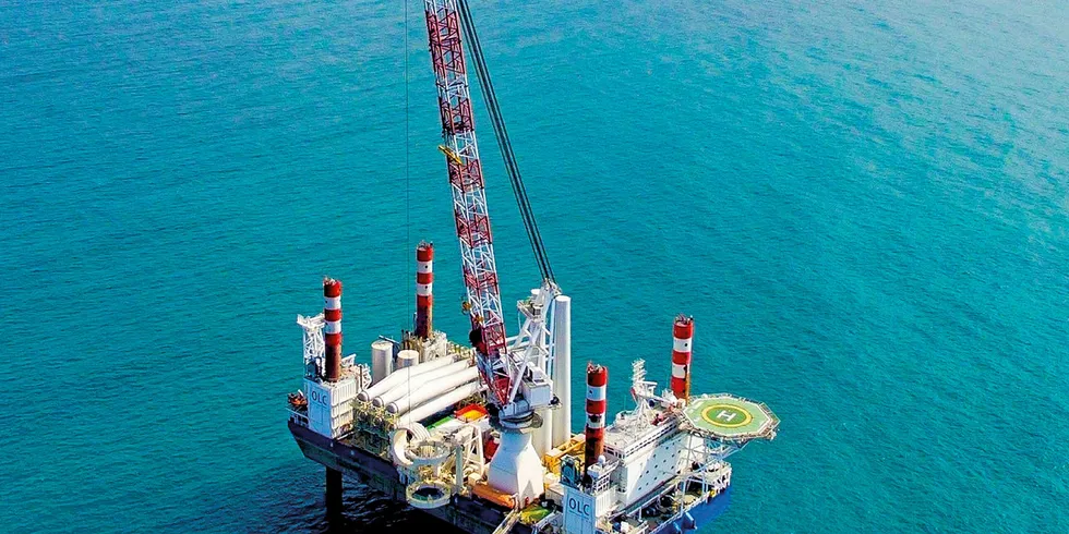Installation of Formosa 1 off Taiwan
