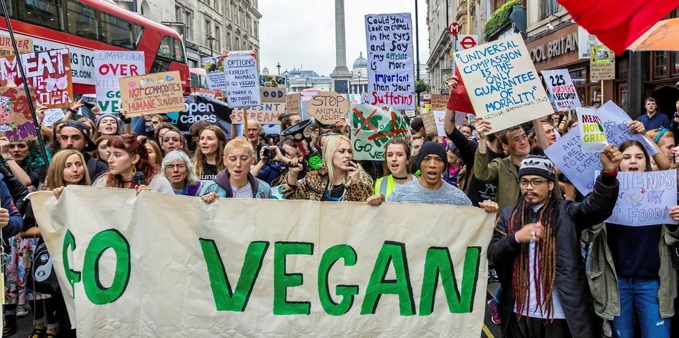 Group says highlighting ties between its chairwoman and a vegan investment fund is unfair.