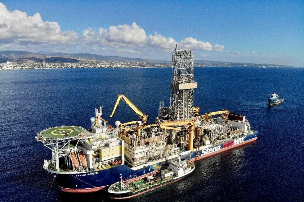 On the move: drillship Stena Forth will work for Shell in Egypt this year.