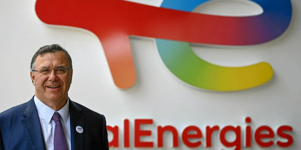 TotalEnergies Chief Executive Officer Patrick Pouyanne.