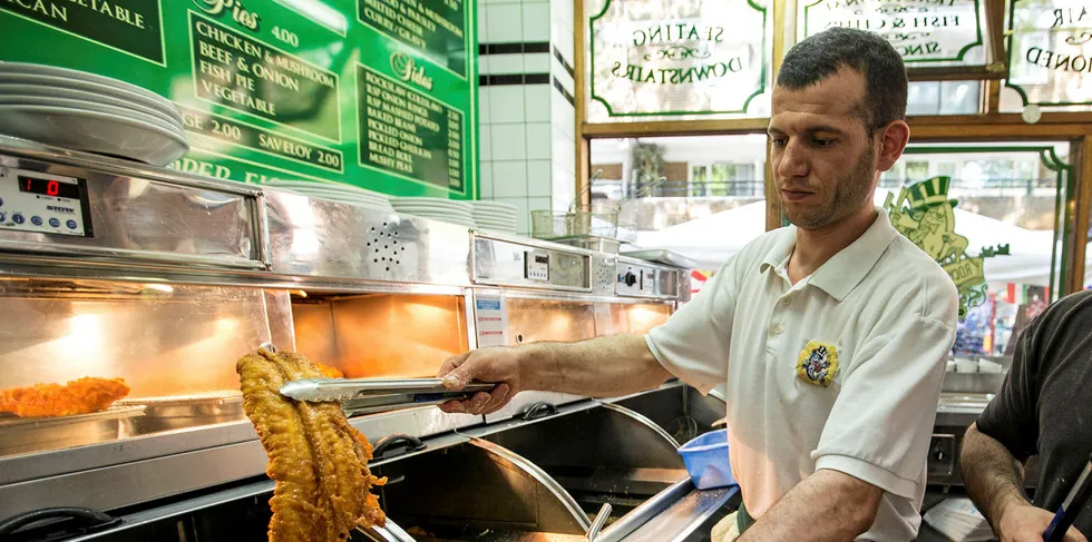 Staff working in close proximity has closed the overwhelming majority of UK fish and chip shops to close.