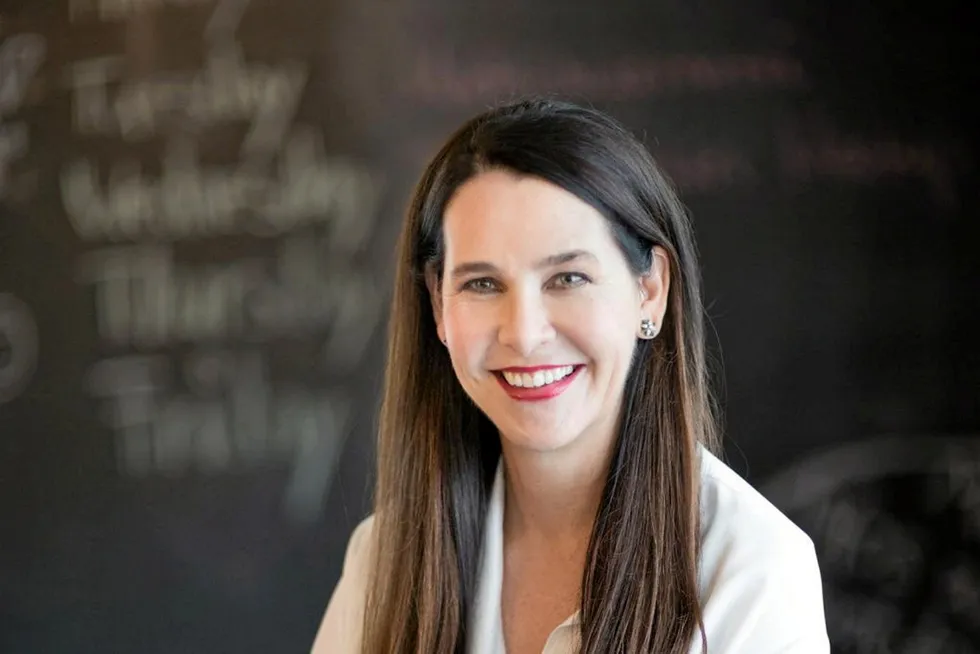 Safe and successful start-up: BP's executive vice president for gas and low carbon energy. Anja-Isabel Dotzenrath.