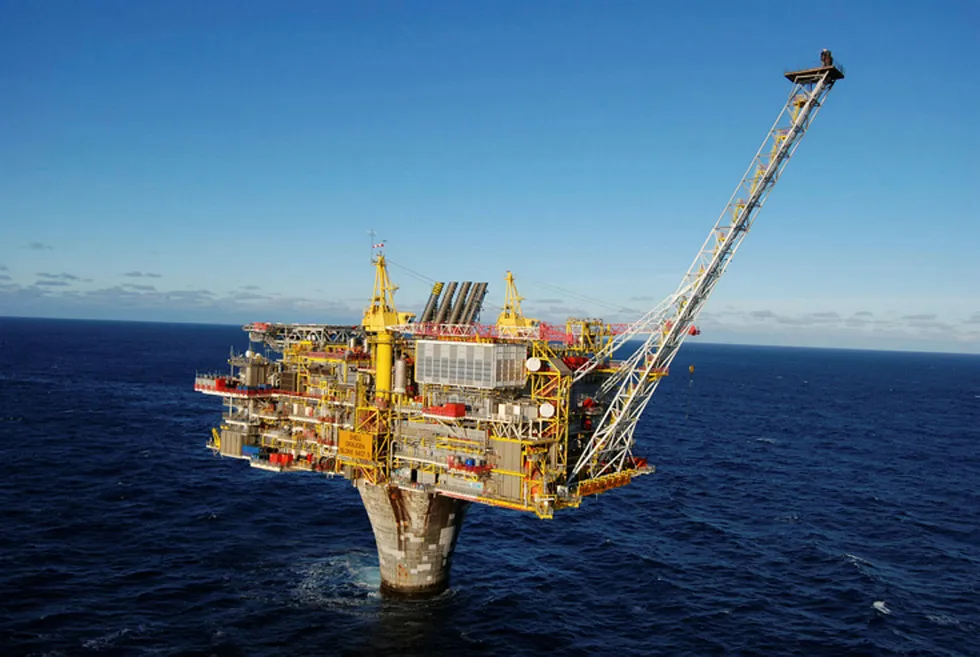 Drilling effort: near Draugen platform