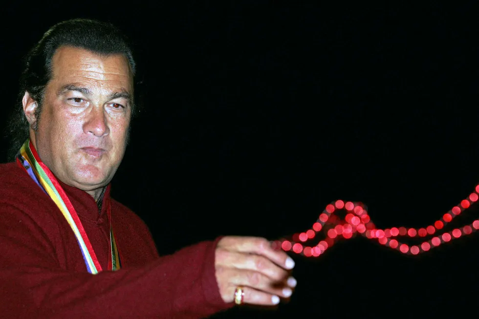 Star attraction: Steven Seagal