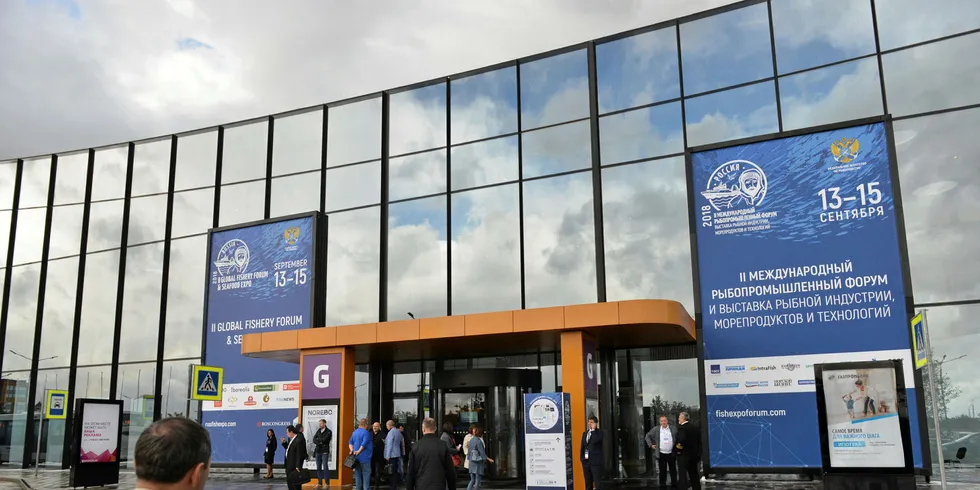 The II Global Fishery Forum & Seafood Expo is taking place in St. Petersburg from Sept. 13-15.
