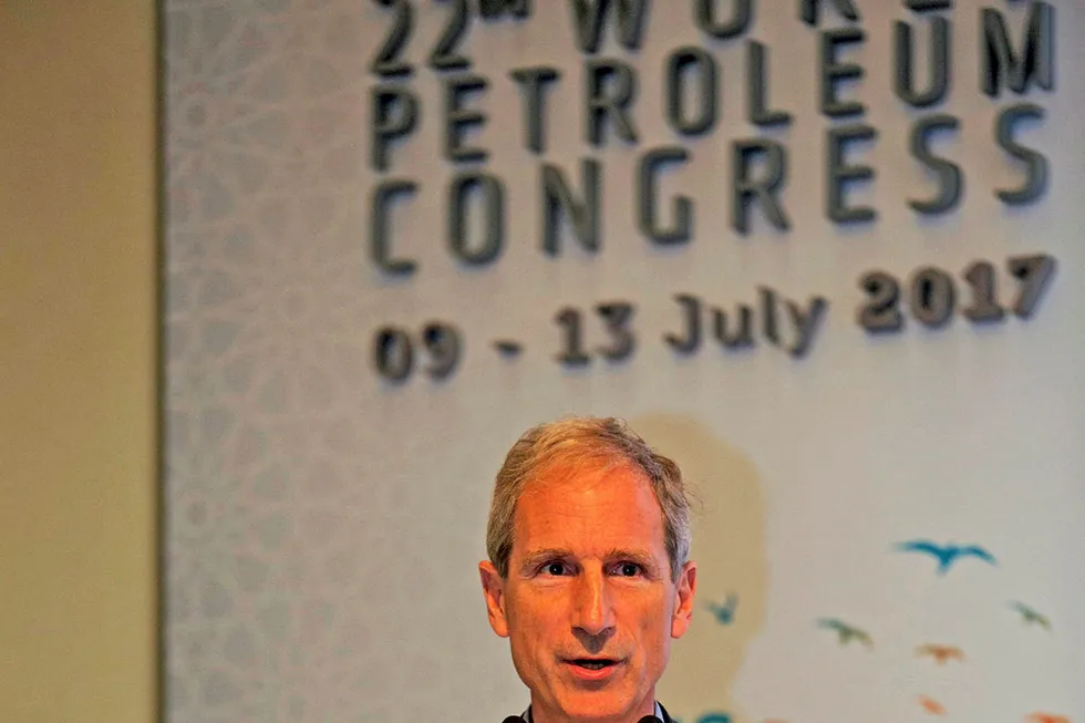 Results: Total vice president for Caspian and Europe Bernard Clement