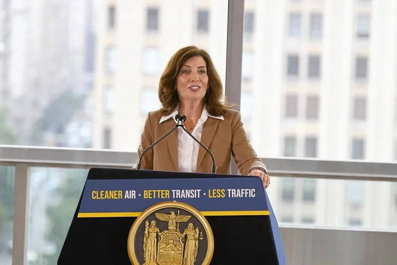 NY Governor Kathy Hochul.