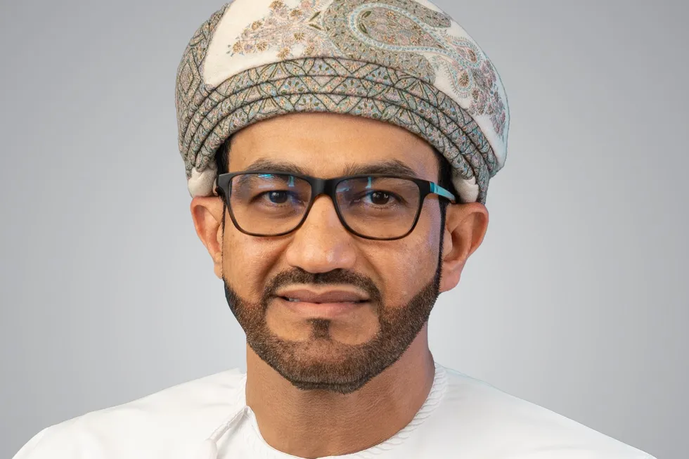 Aflah bin Said Al Hadhrami, the managing director of Oman's PDO.