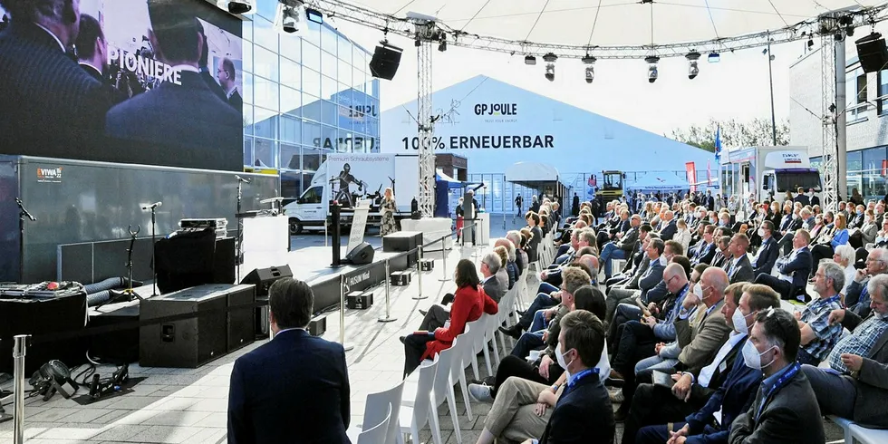 Industry experts gathered at the opening of the Husum Wind exhibition and conference on Tuesday
