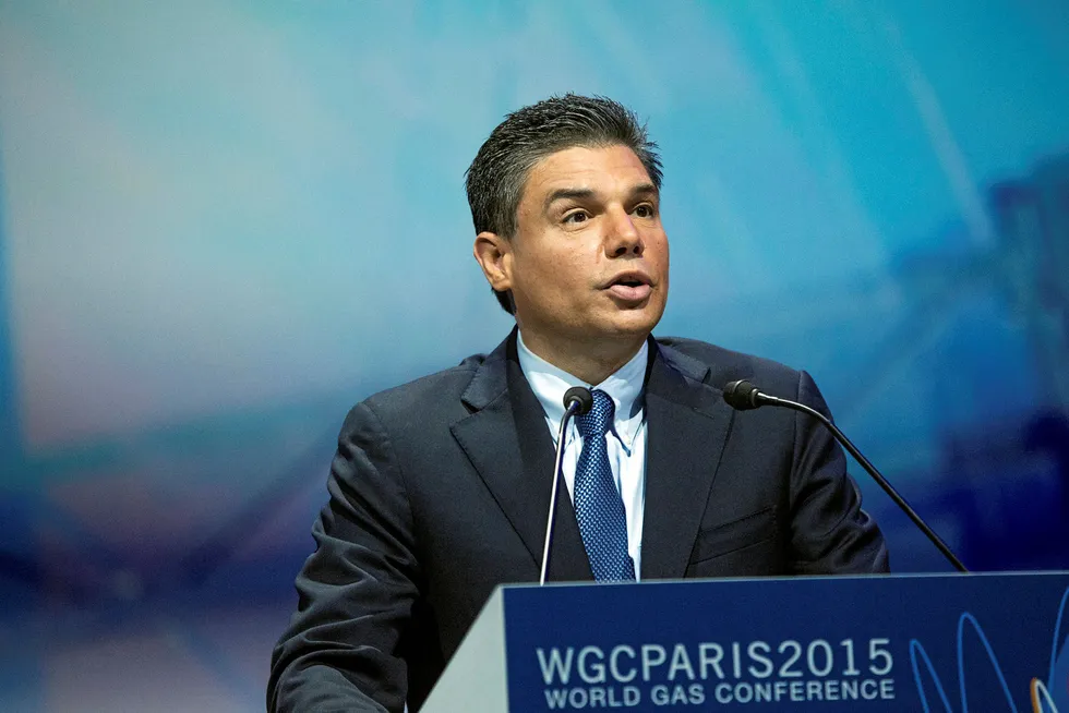 Second-quarter loss: Baker Hughes chief executive Lorenzo Simonelli