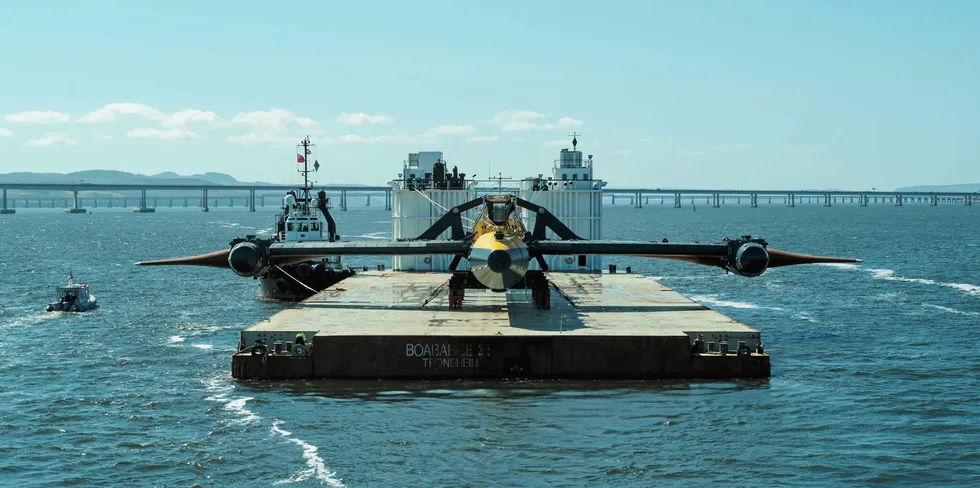 Orbital's 2MW O2 tidal power prototype in tow to installation in 2021