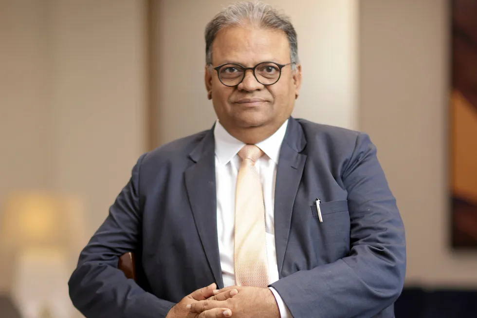 Arun Kumar Singh, the chief executive of ONGC.