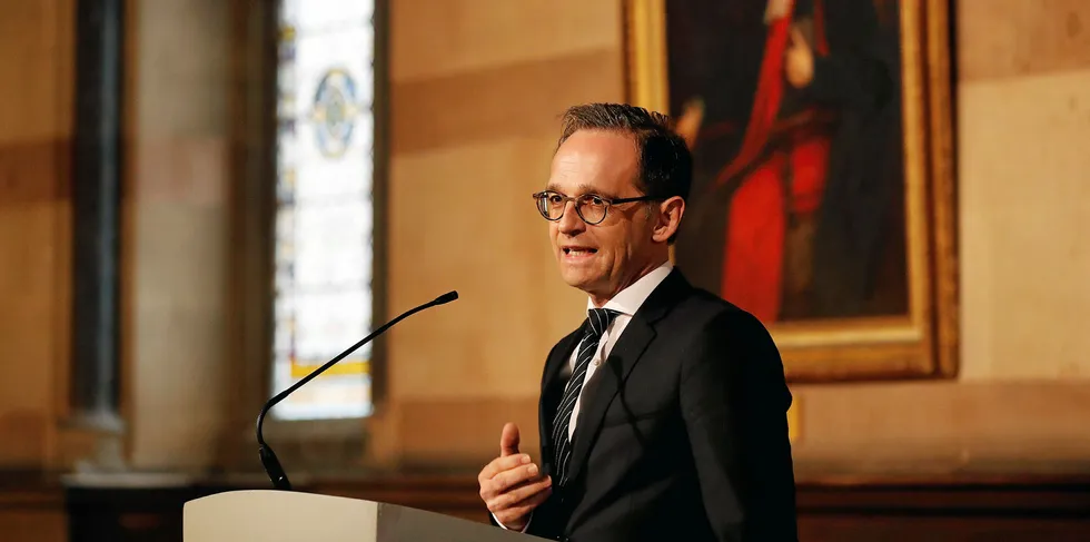 German Foreign Minister Heiko Mass.
