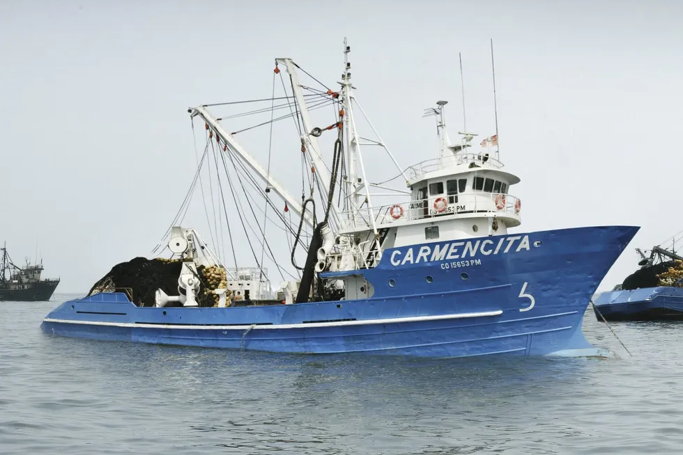 An Exalmar harvesting vessel.