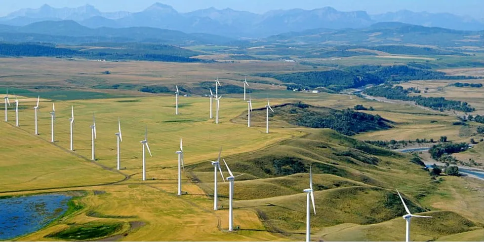 Kent Hills Wind farm.