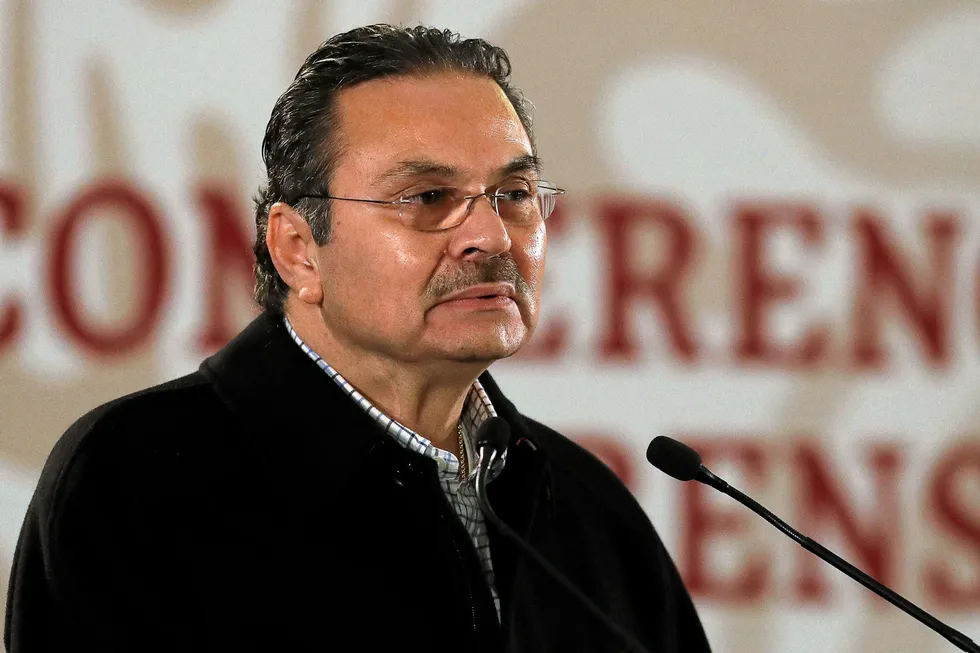 Expectations: Pemex chief executive Octavio Romero Oropeza