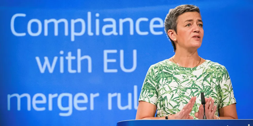 EU Competition Commissioner Margrethe Vestager