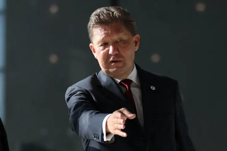 Gazprom executive chairman Alexei Miller.