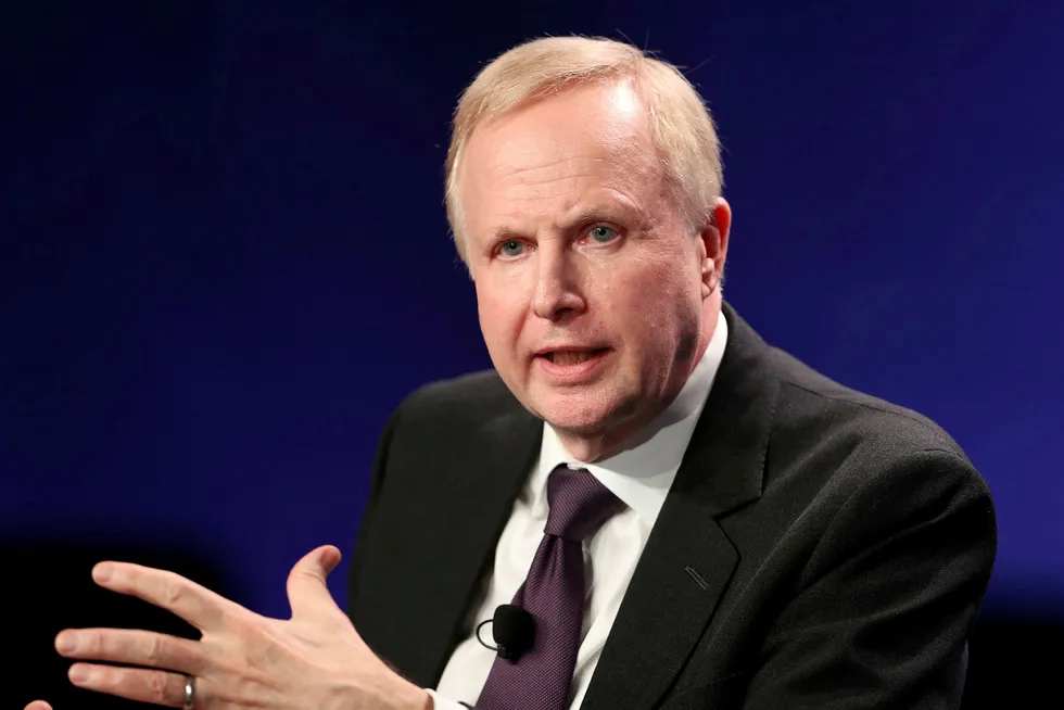 Saying goodbye: BP chief executive Bob Dudley