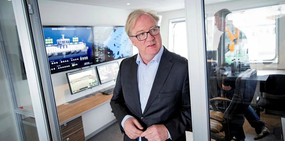 Benchmark CEO Trond Williksen.