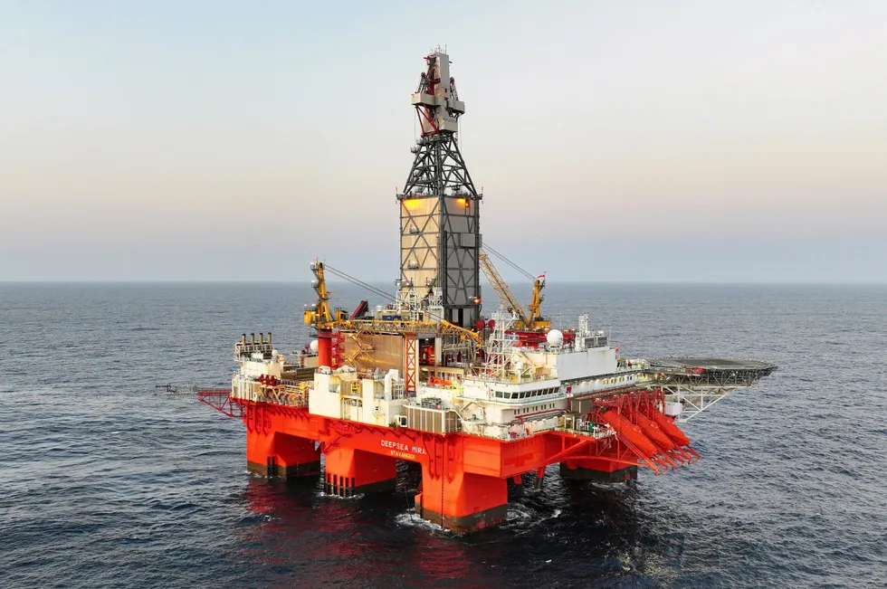 Deepsea Mira, operated by Odfjell Drilling and owned by Northern Ocean