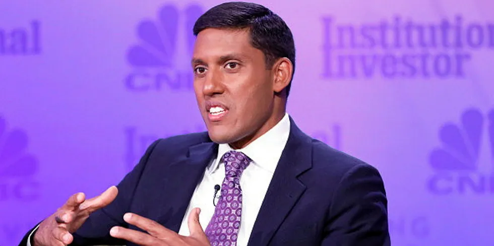 Rockefeller Foundation president Rajiv Shah