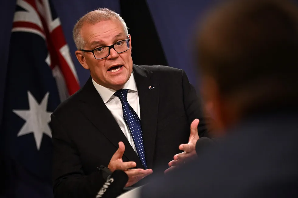Former prime minister Scott Morrison: accused of bias and failure to afford procedural fairness in decision-making around PEP-11.