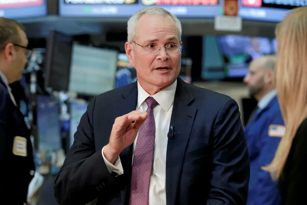 Cutting costs: ExxonMobil chief executive Darren Woods seeks reduced price for building Rovuma LNG complex