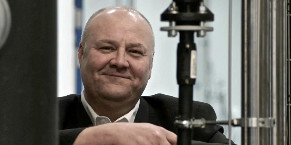 Graham Cooley, chief executive of UK-based electrolyser manufacturer ITM Power.