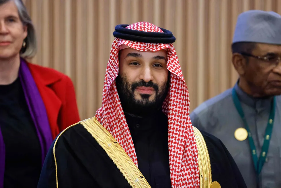 Saudi Arabia's Crown Prince Mohammed Bin Salman.