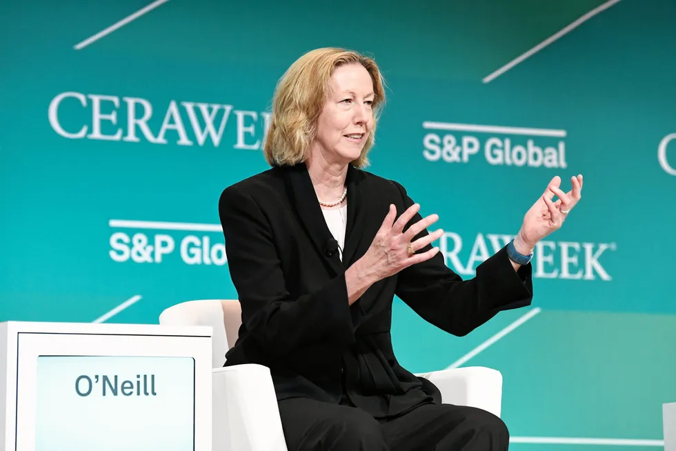 Meg O'Neill, the chief executive of Woodside Energy.