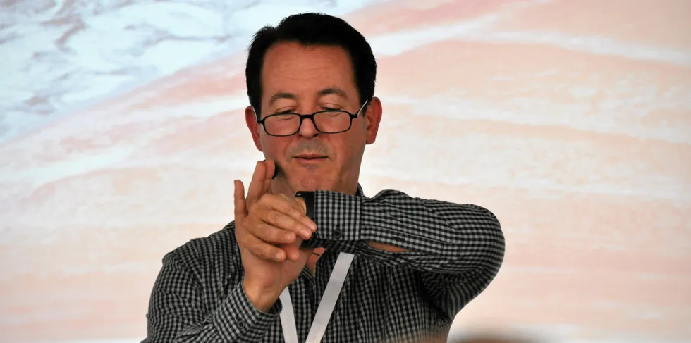 New Zealand King Salmon CEO Grant Rosewarne