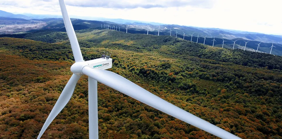Siemens Gamesa unveiled the turbine in 2020.