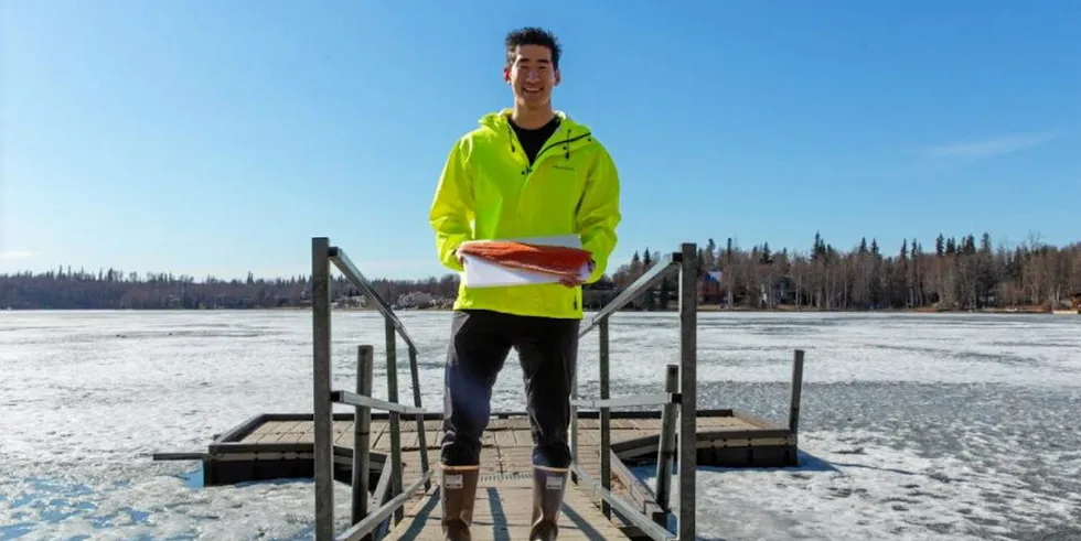 Kyle Lee is the founder of the e-commerce company Alaskan salmon. He's also a fishermen in Cordova, Alaska.