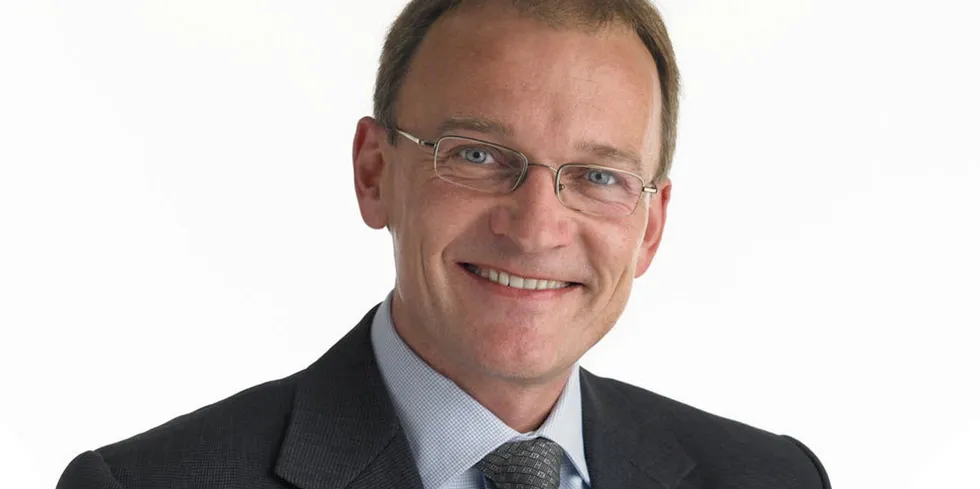 Royal Greenland CEO Mikael Thinghuus. The company posted record-high earnings in 2021.