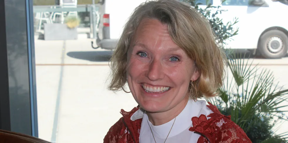 Aino Olaisen, owner of salmon farming giant Nova Sea.