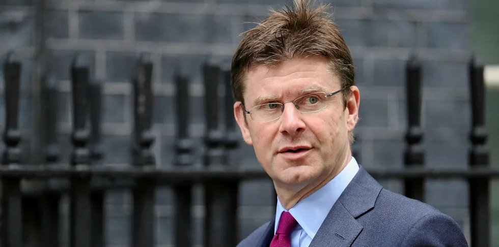 UK energy secretary Greg Clark.