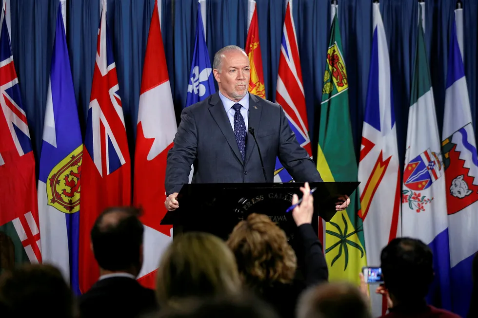CleanBC: British Columbia Premier Horgan